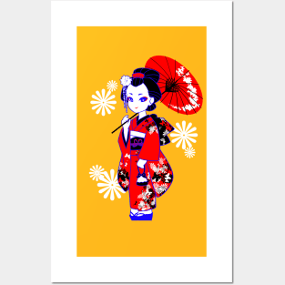 J-POP Geisha Posters and Art